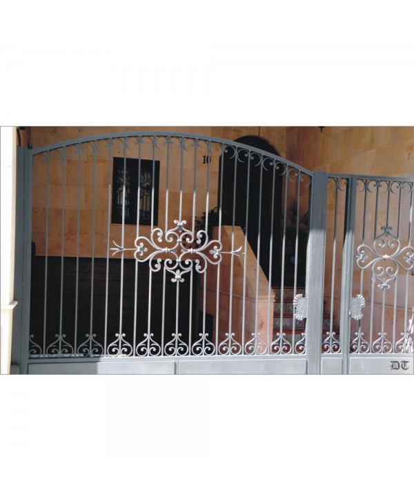 5008 Verja de hierro artístico para calle