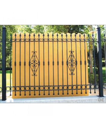 5011 Verja de hierro para jardín