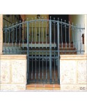 5016 Verja de barrotes curvados con dibujo