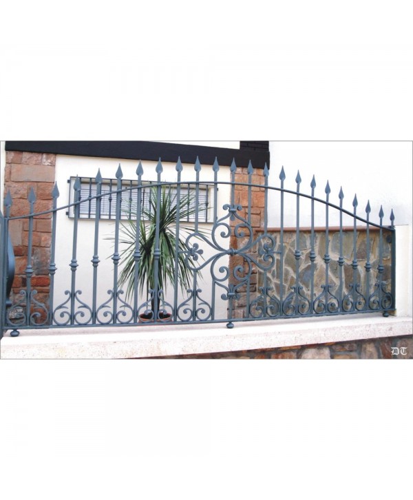 5049 Verja forma redondeada de forja
