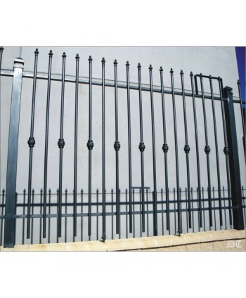5069 Verja con macolla central para redondo