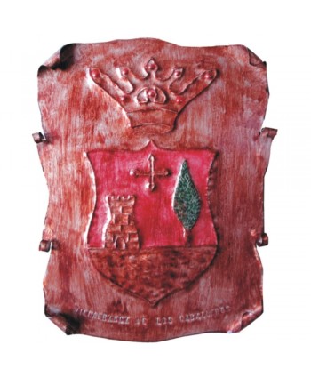 7003 Escudo forjado a mano