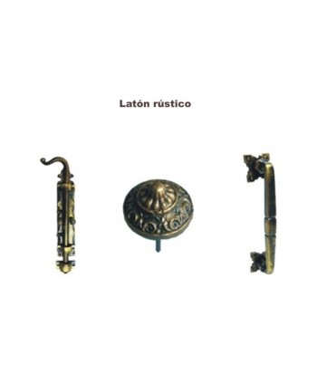 Acabado latón rústico