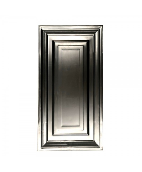 Cuarterón de chapa negra o galvanizada de 900x475mm