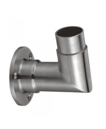 555-INOX Soporte lateral de inox para poste