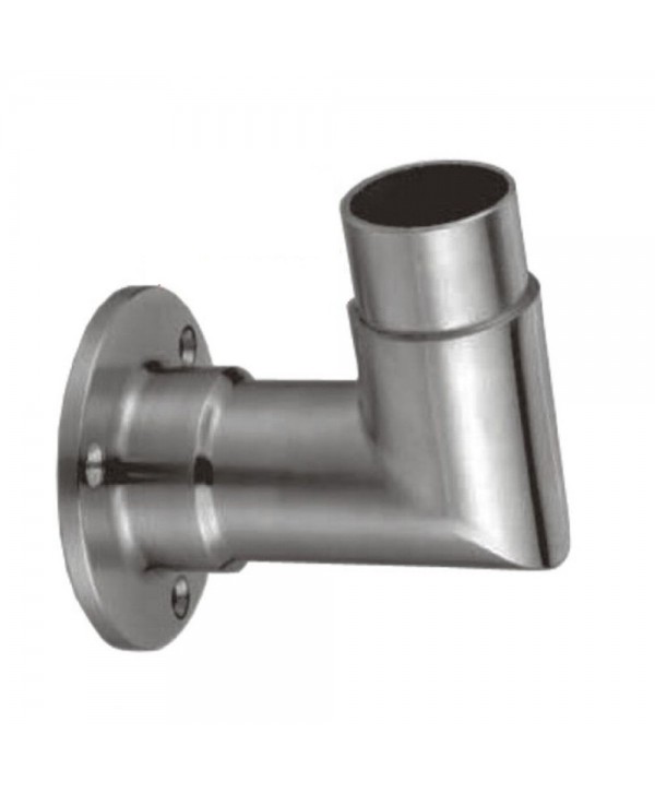 555-INOX Soporte lateral de inox para poste