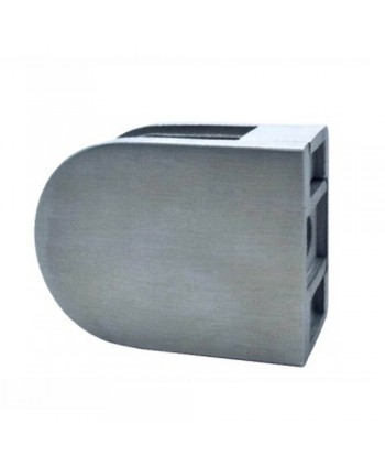 Pinza de acero inoxidable y zamak satinado para barandillas 872-INOX