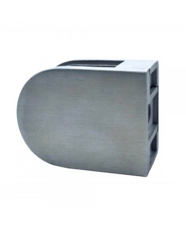 Pinza de acero inoxidable y zamak satinado para barandillas 872-INOX