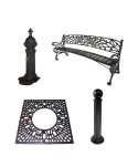 Mobiliario Urbano (fuentes, bolardos, bancos, alcorques, jardineras...)