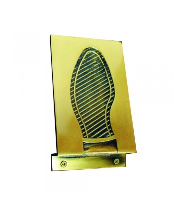 Pedal pisapiés de latón para abrir y empujar puertas o cancelas 52-PVL-1