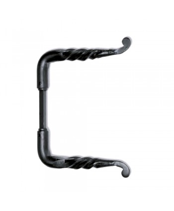 Manilla de forja artística retorcida para cancelas y puertas 5-MH