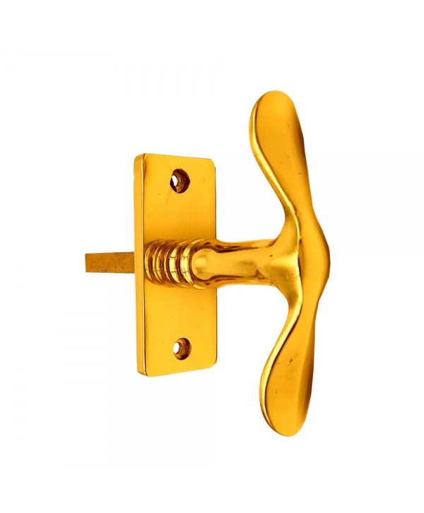 Manivela de latón en forma de T para puertas y cancelas 62-PVL