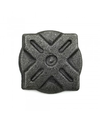 Roseta forjada para rejas, cancelas y balcones castellanos 43-RF