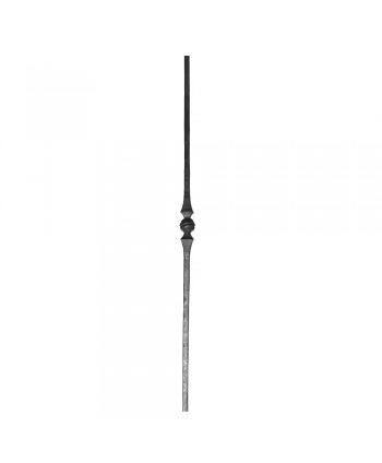 206-BF Barrote de hierro forjado con bola para barandas modernas
