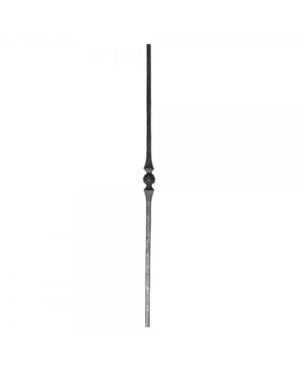 206-BF Barrote de hierro forjado con bola para barandas modernas