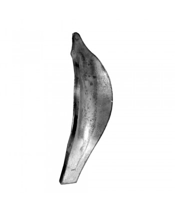 Hoja curvada de forja para acoplar en barrotes y lanzas 33-HF