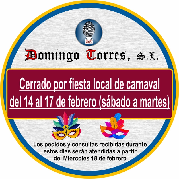 Cierre por fiestas carnaval